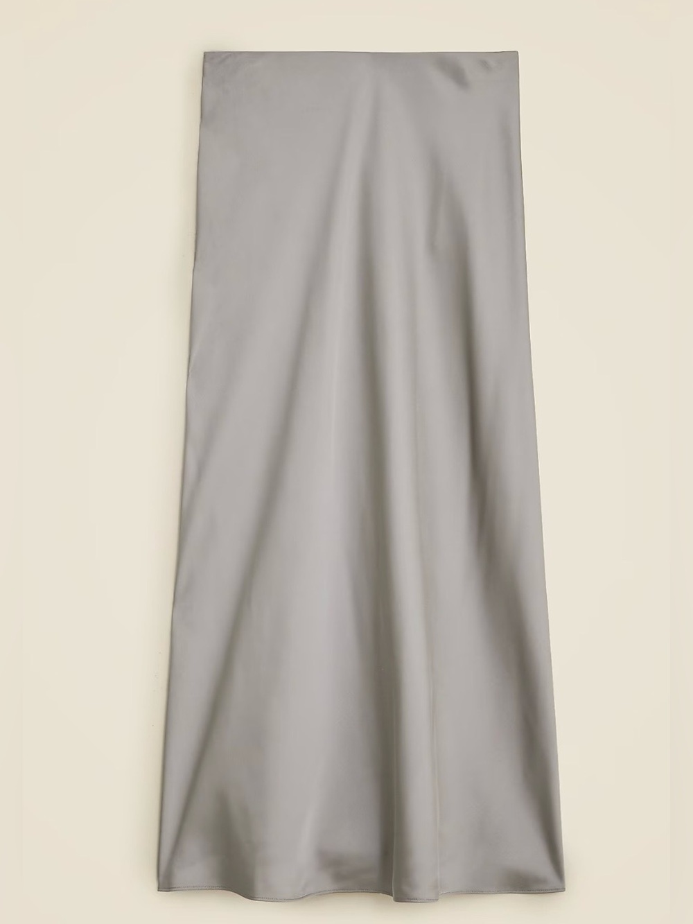 J. Crew Gwyneth Slip Skirt. Dove Gray. Medium. NWT